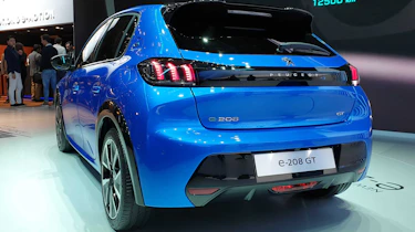 Peugeot e-208 - Geneva rear