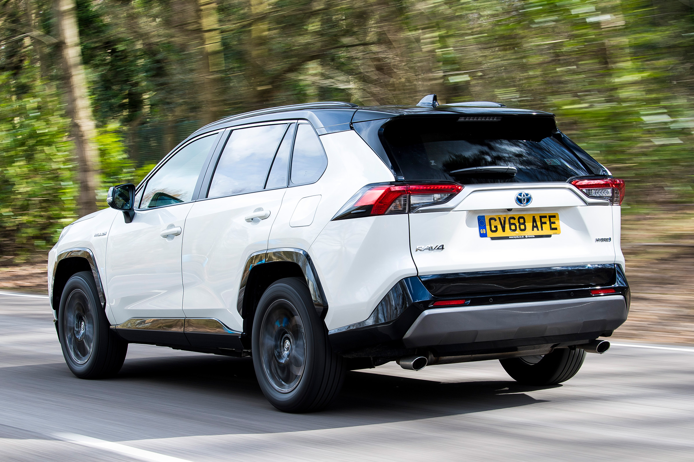 Toyota RAV4 - rear tracking