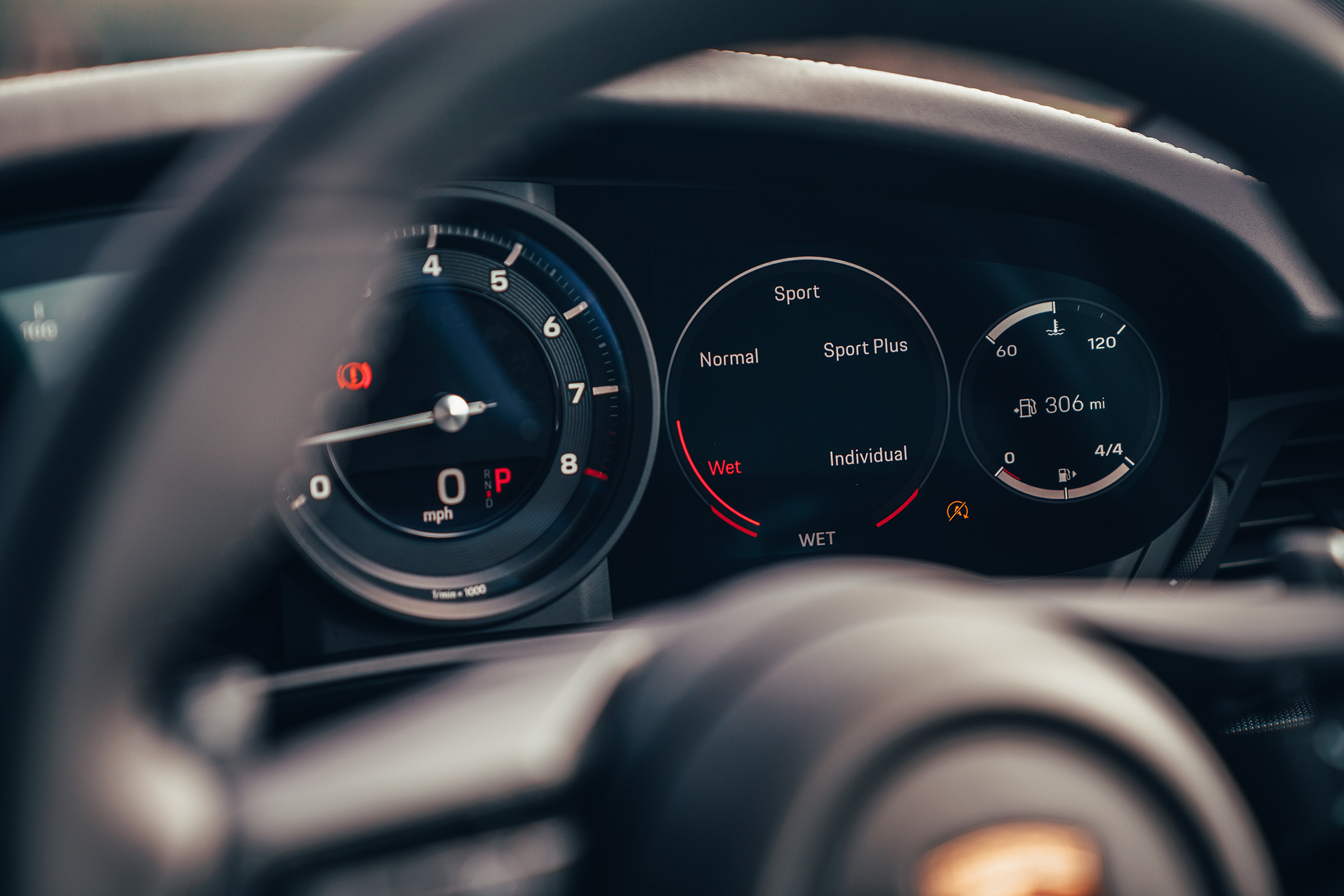 Porsche 911 Carrera S - instruments 