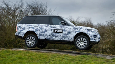 Range Rover Sentinel jump