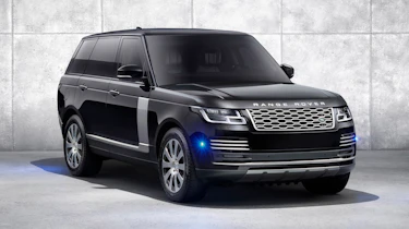 Range Rover Sentinel lighting