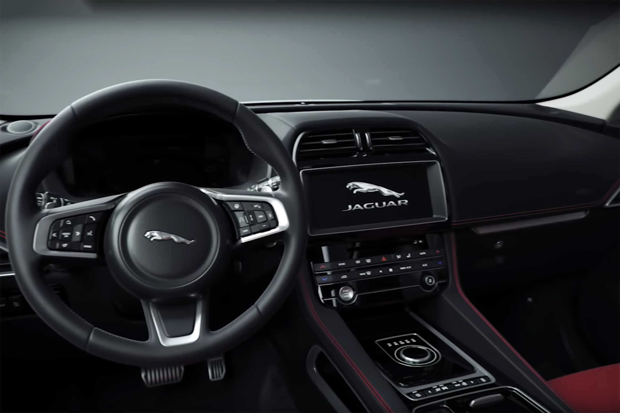 Jaguar F-Pace Chequered Flag -  interior