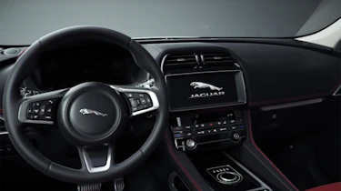 Jaguar F-Pace Chequered Flag - interior