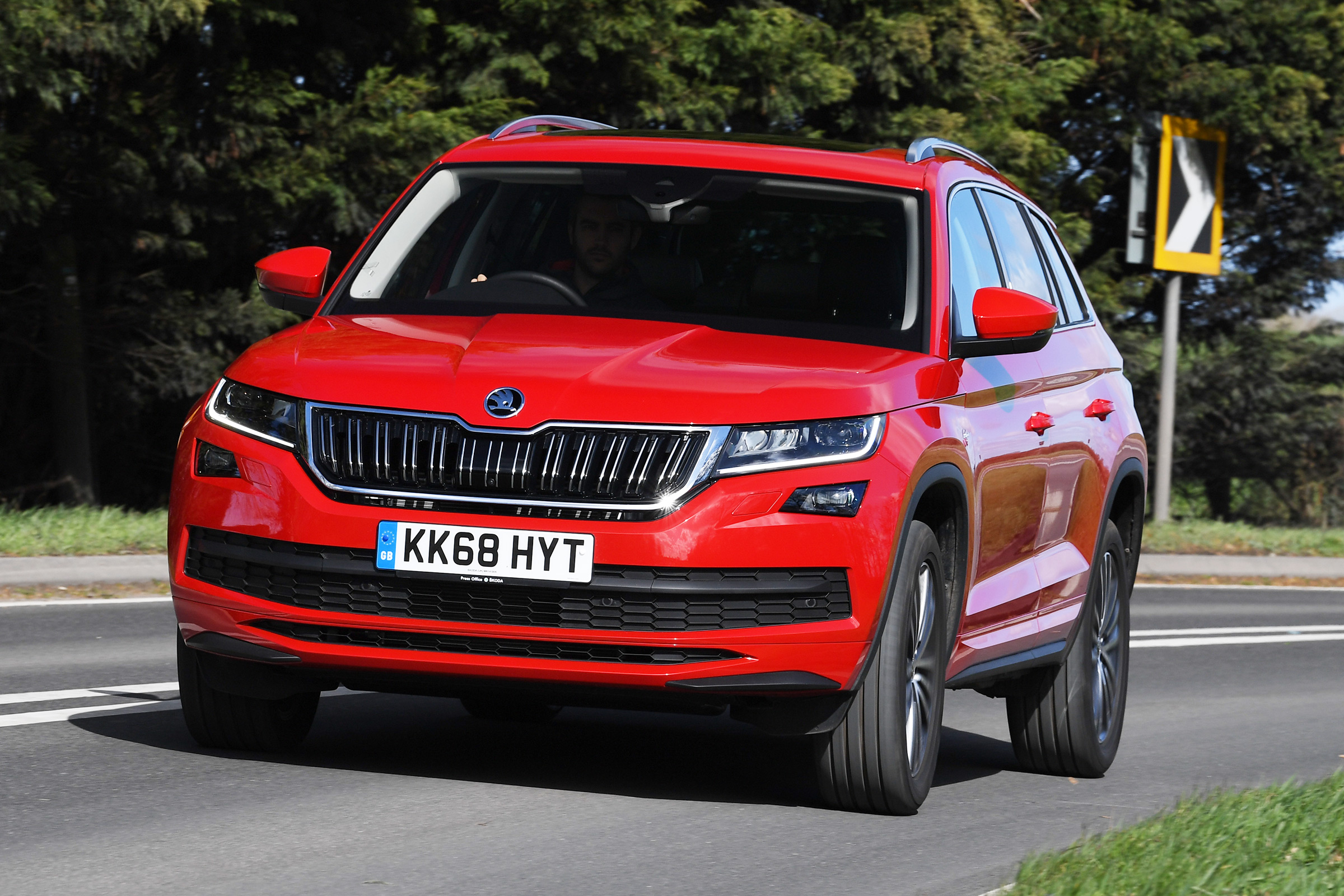 skoda kodiaq l&amp;k tracking front