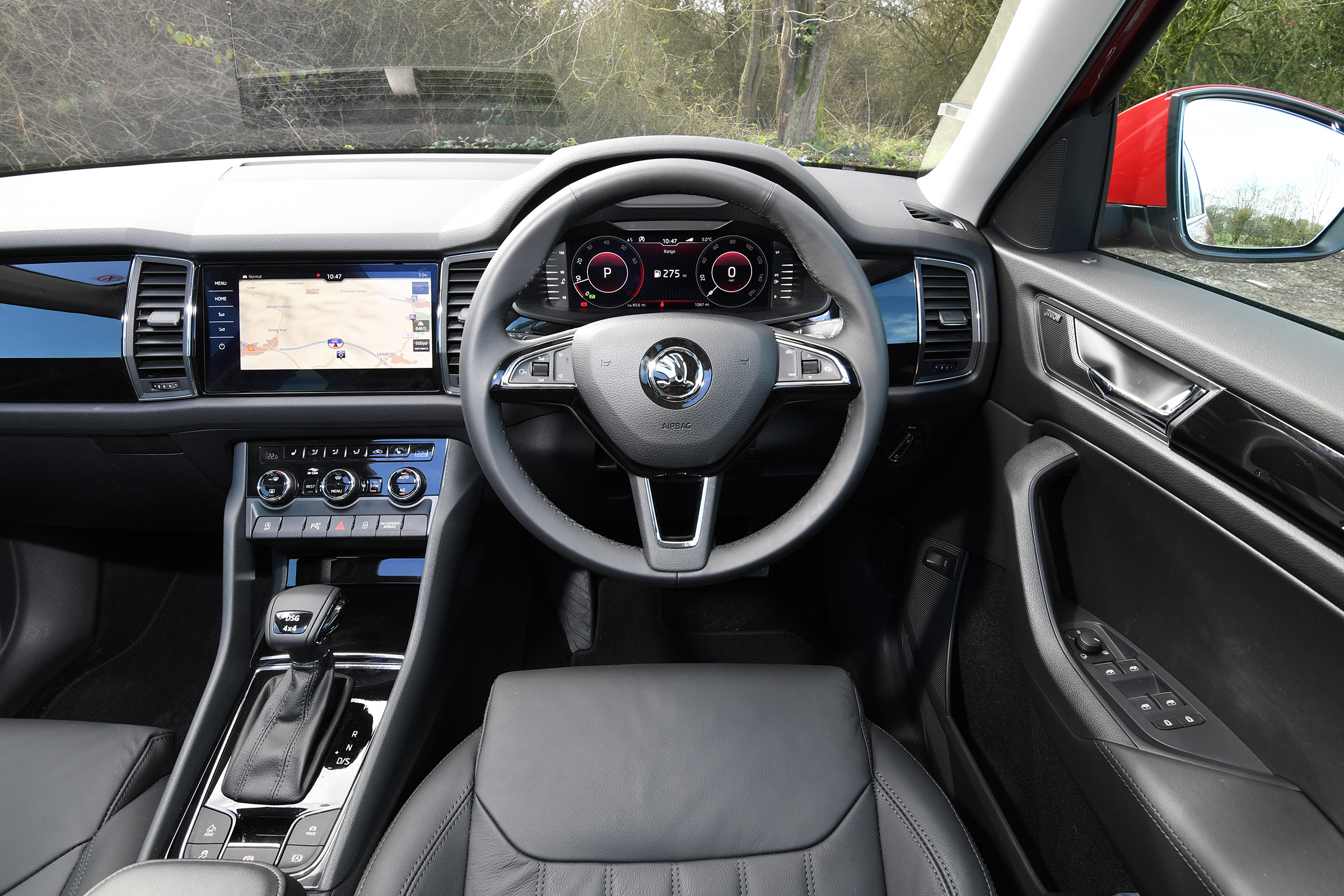 skoda kodiaq l&amp;k interior