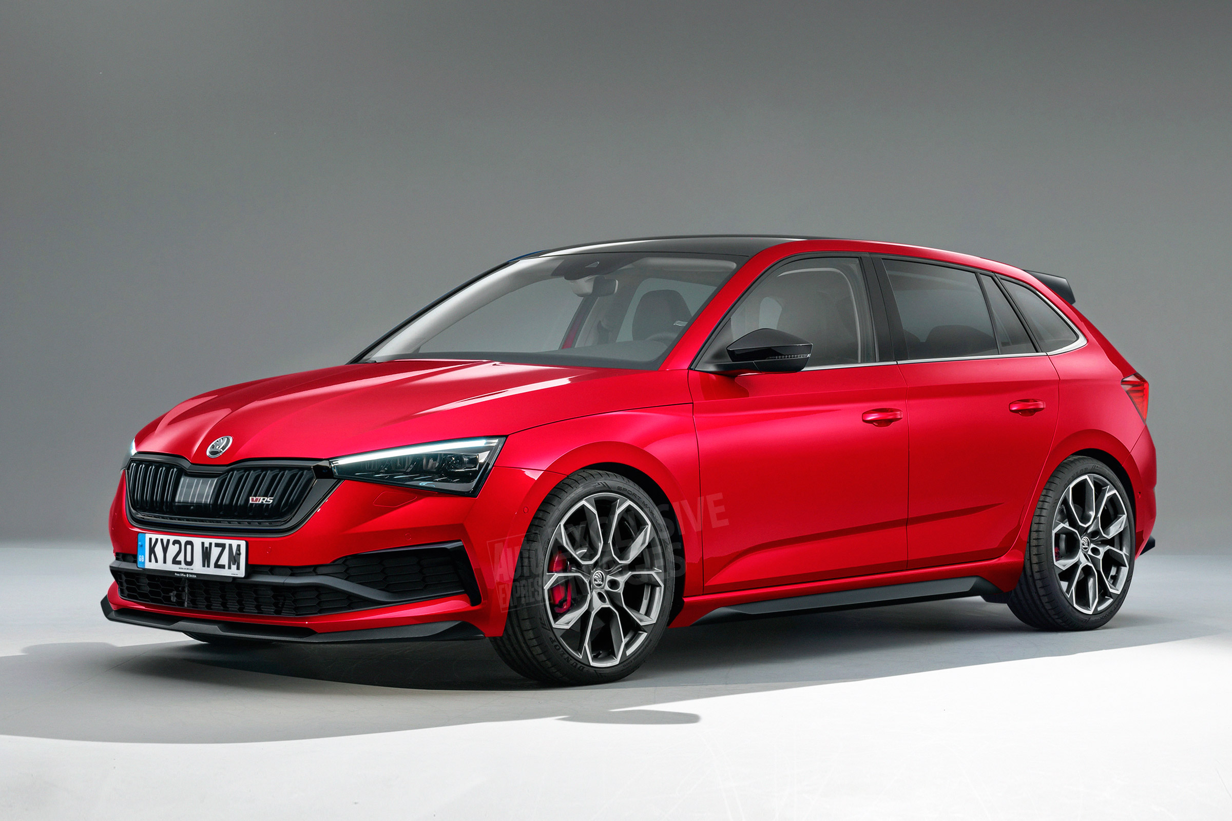 Skoda Scala vRS exclusive image - watermark