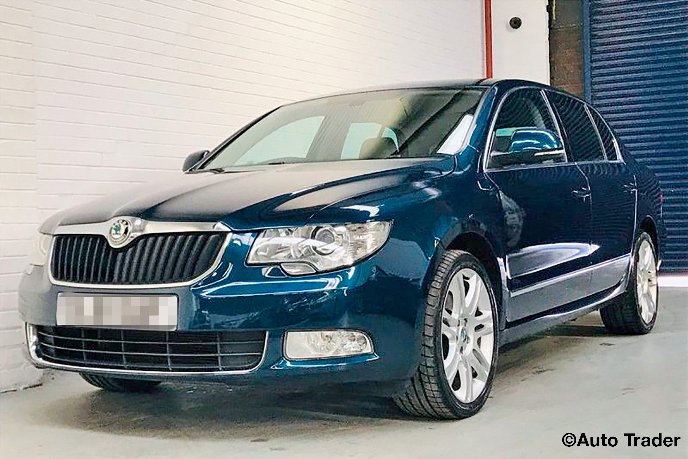 repaired skoda superb