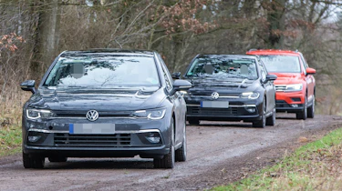 Volkswagen Golf Mk8 - undisguised front