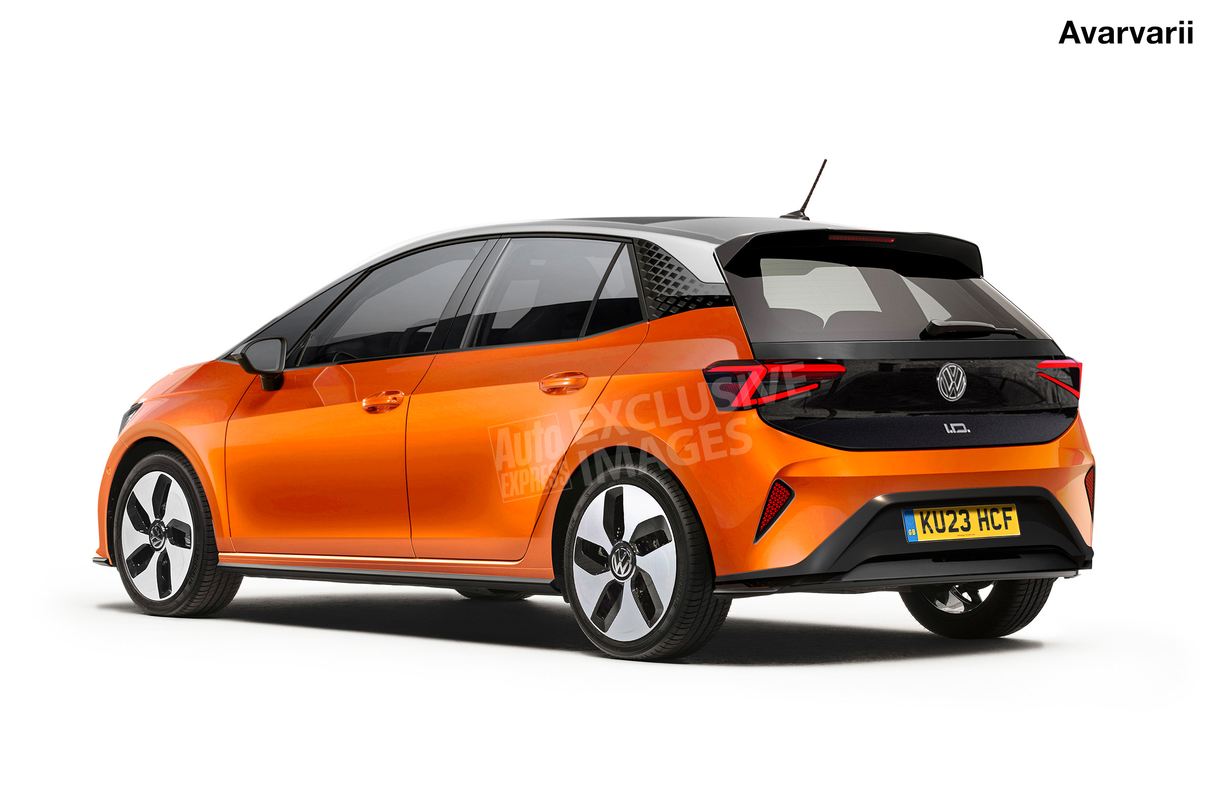 VW ID. Polo - rear (watermarked)