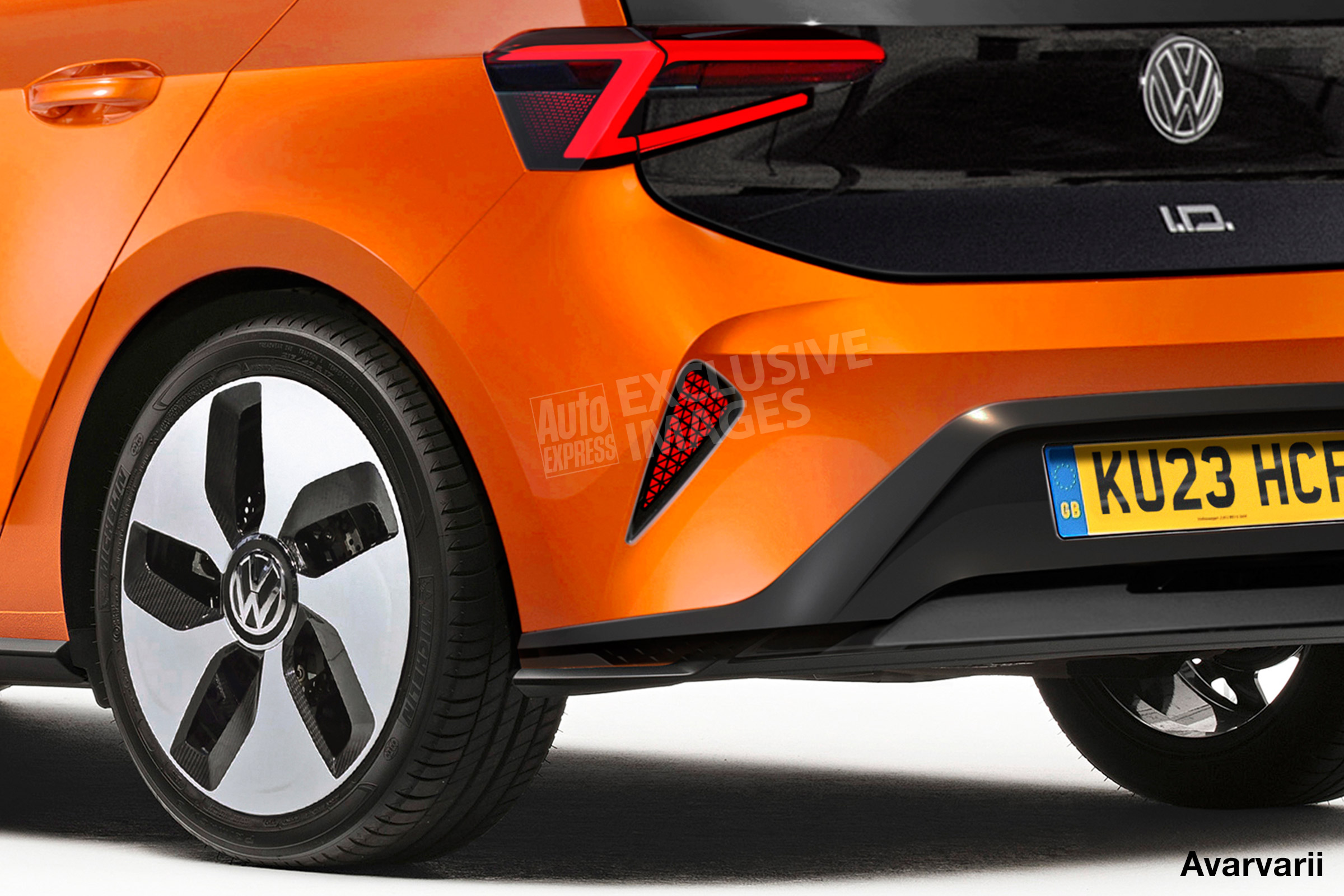 VW ID. Polo - rear detail (watermarked)