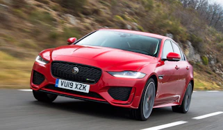 Jaguar XE - front