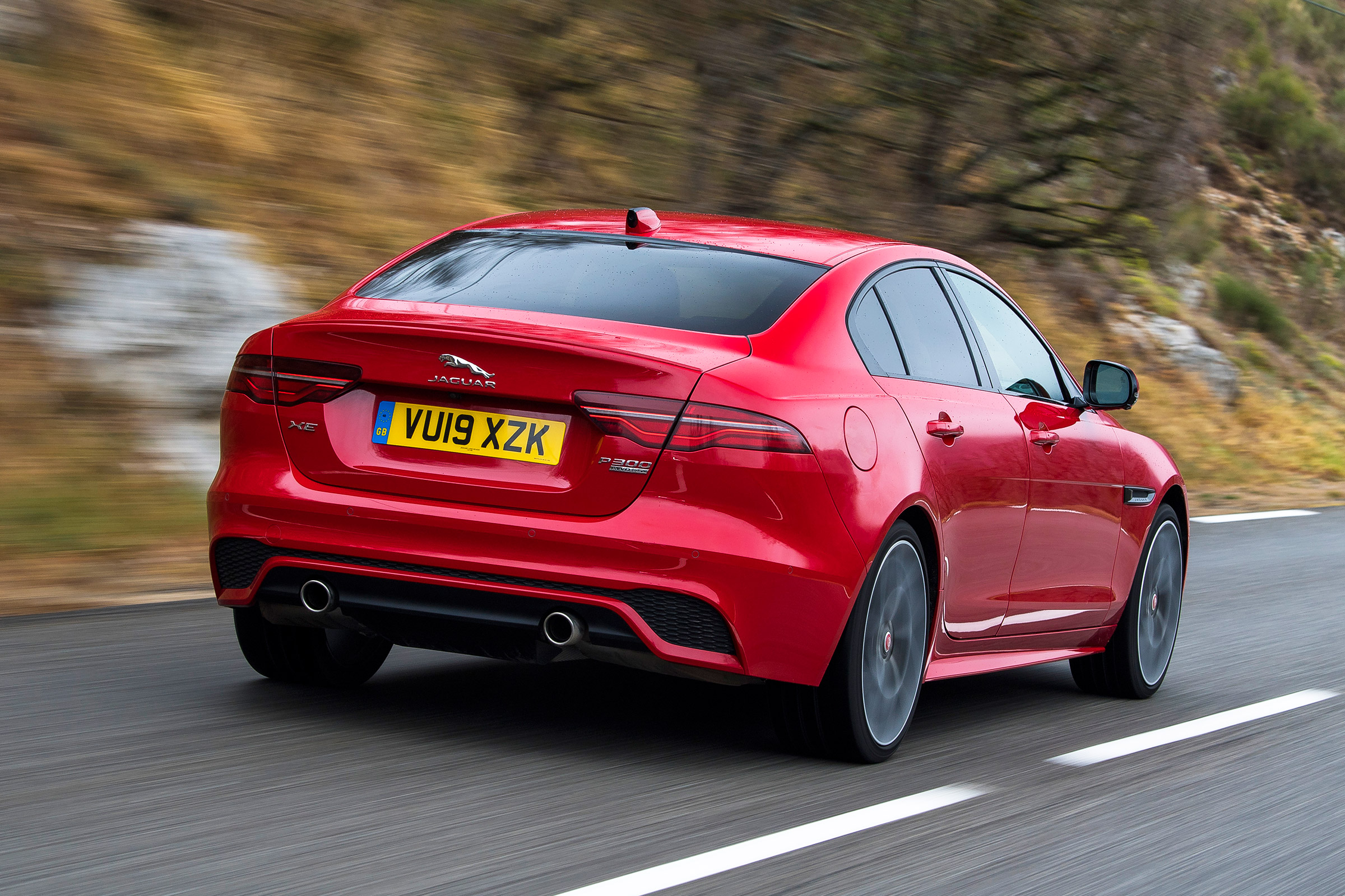 Jaguar XE - rear
