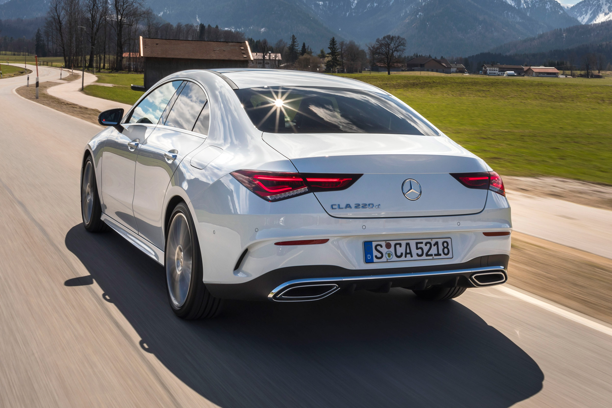 Mercedes CLA - rear