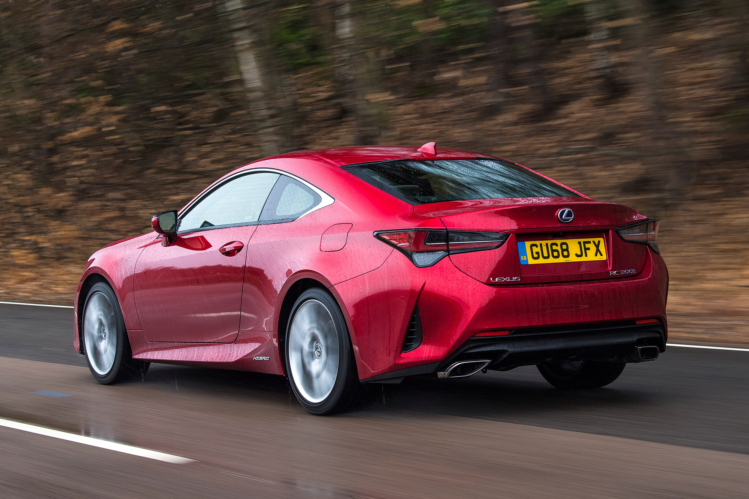 Lexus RC - rear