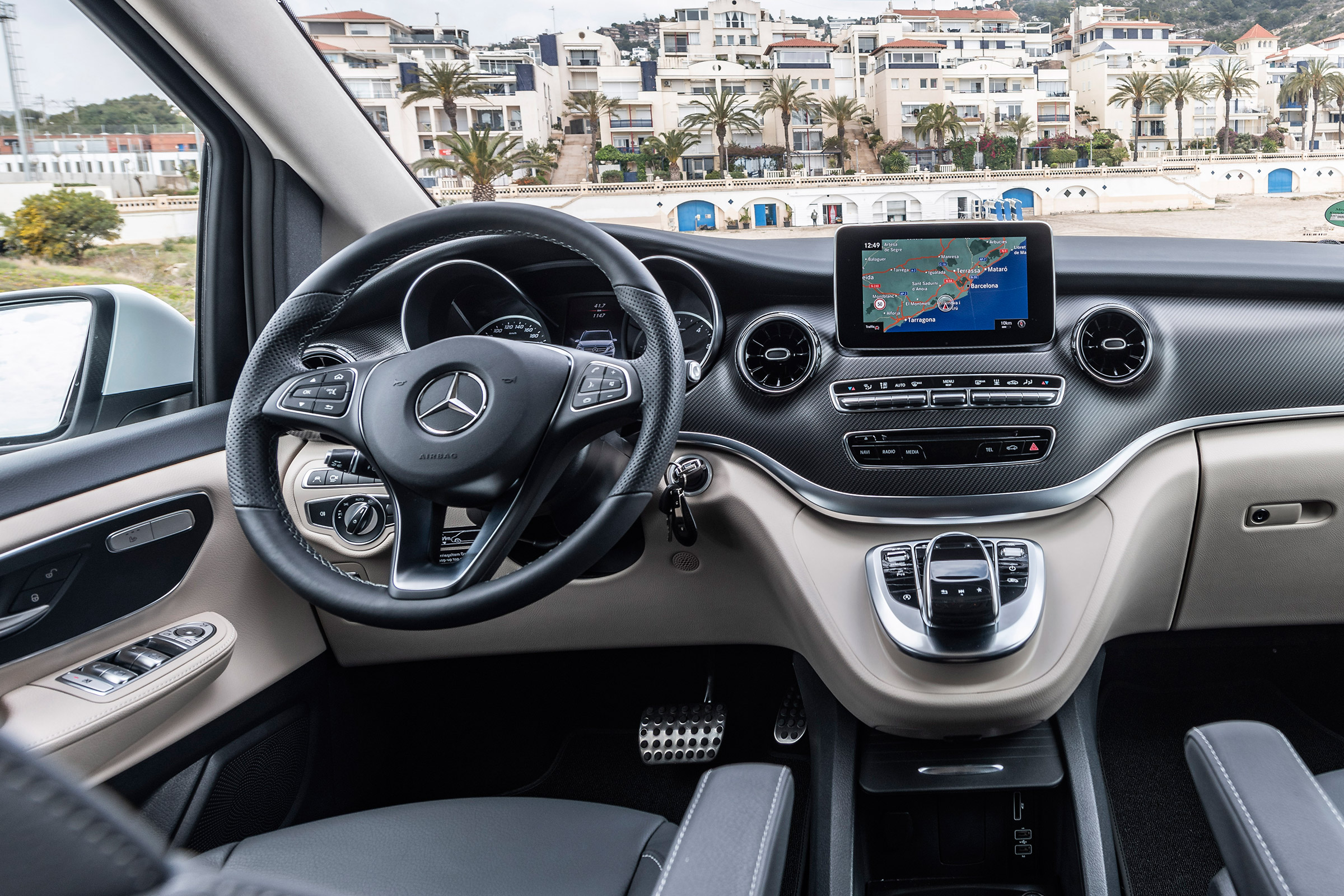 Mercedes V-Class Marco Polo - dash