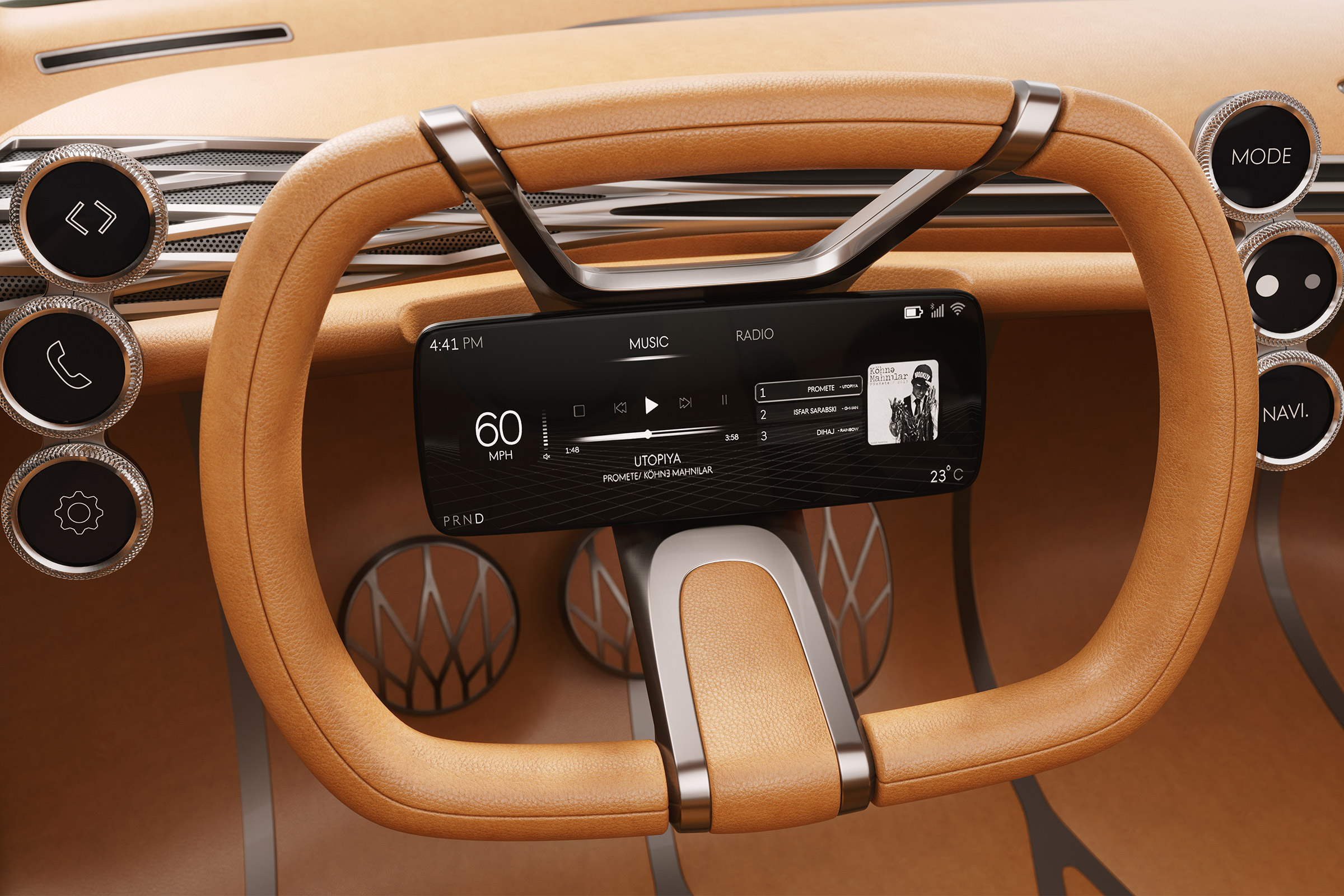 Genesis Mint Concept - interior