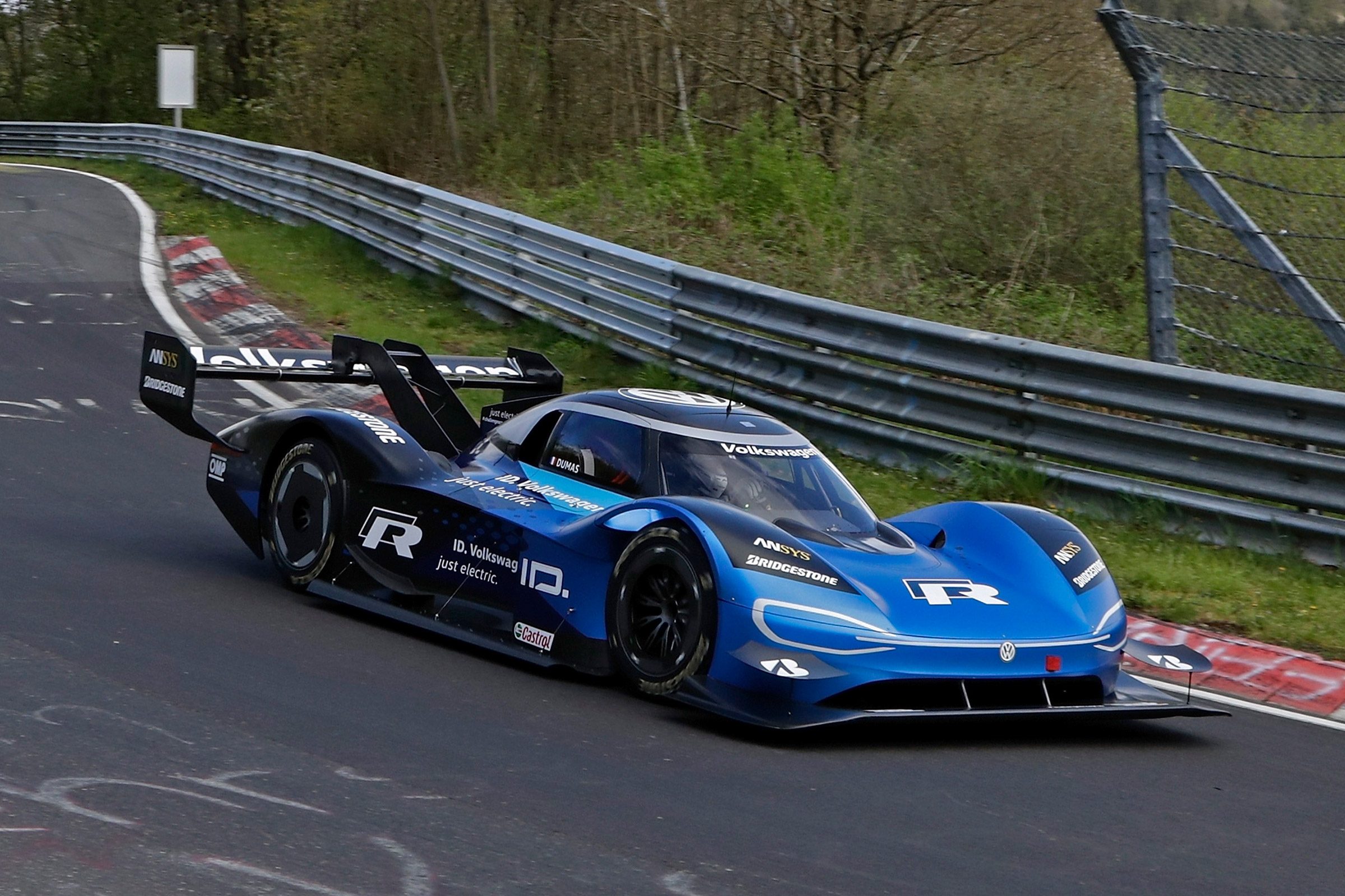 Volkswagen ID. R - Nurburgring front action