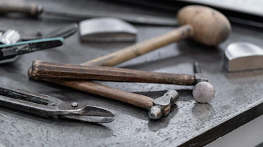 Aston Martin DB4 Zagato production - tools