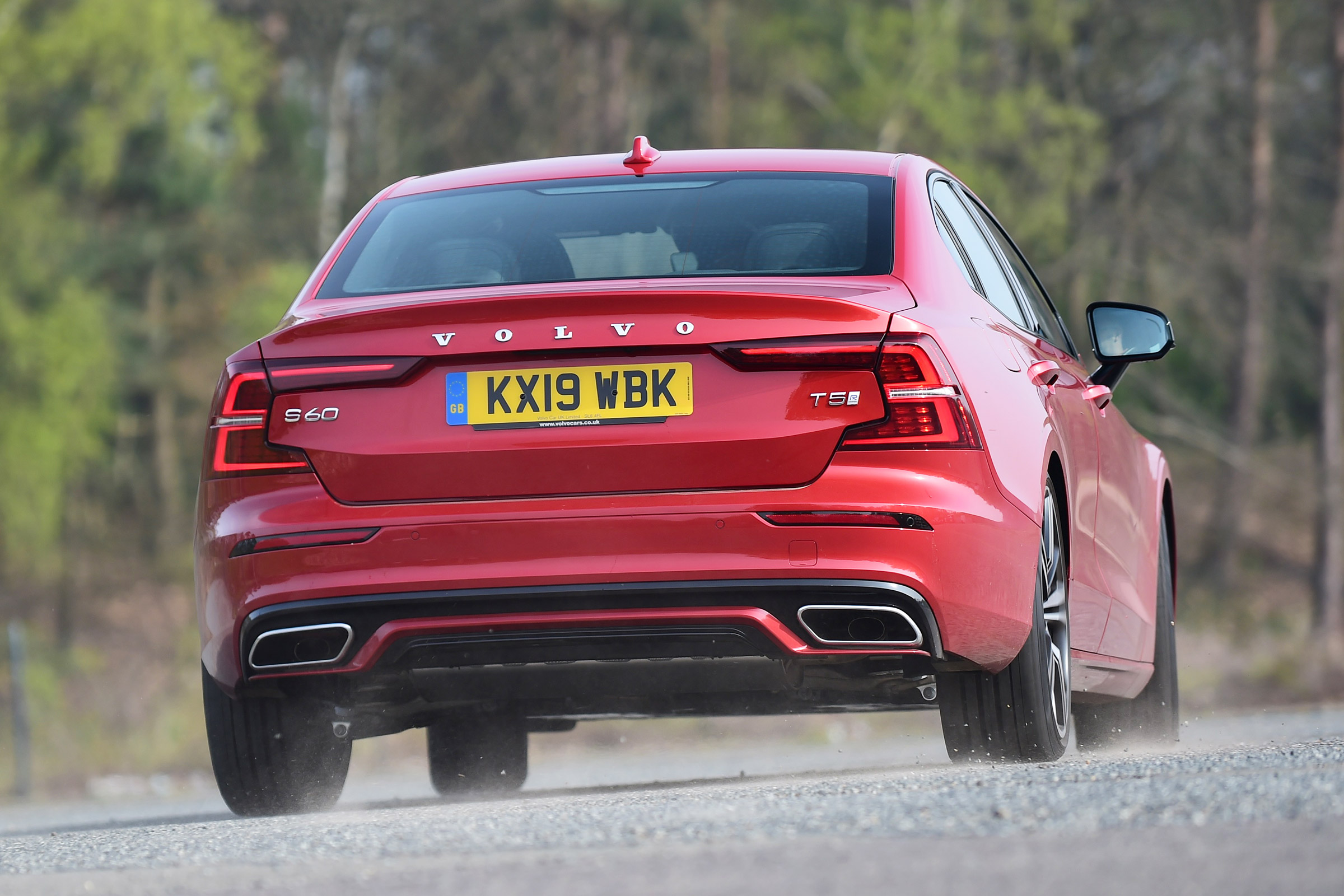 Volvo S60 - rear cornering
