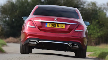 Mercedes E 300 e - rear action
