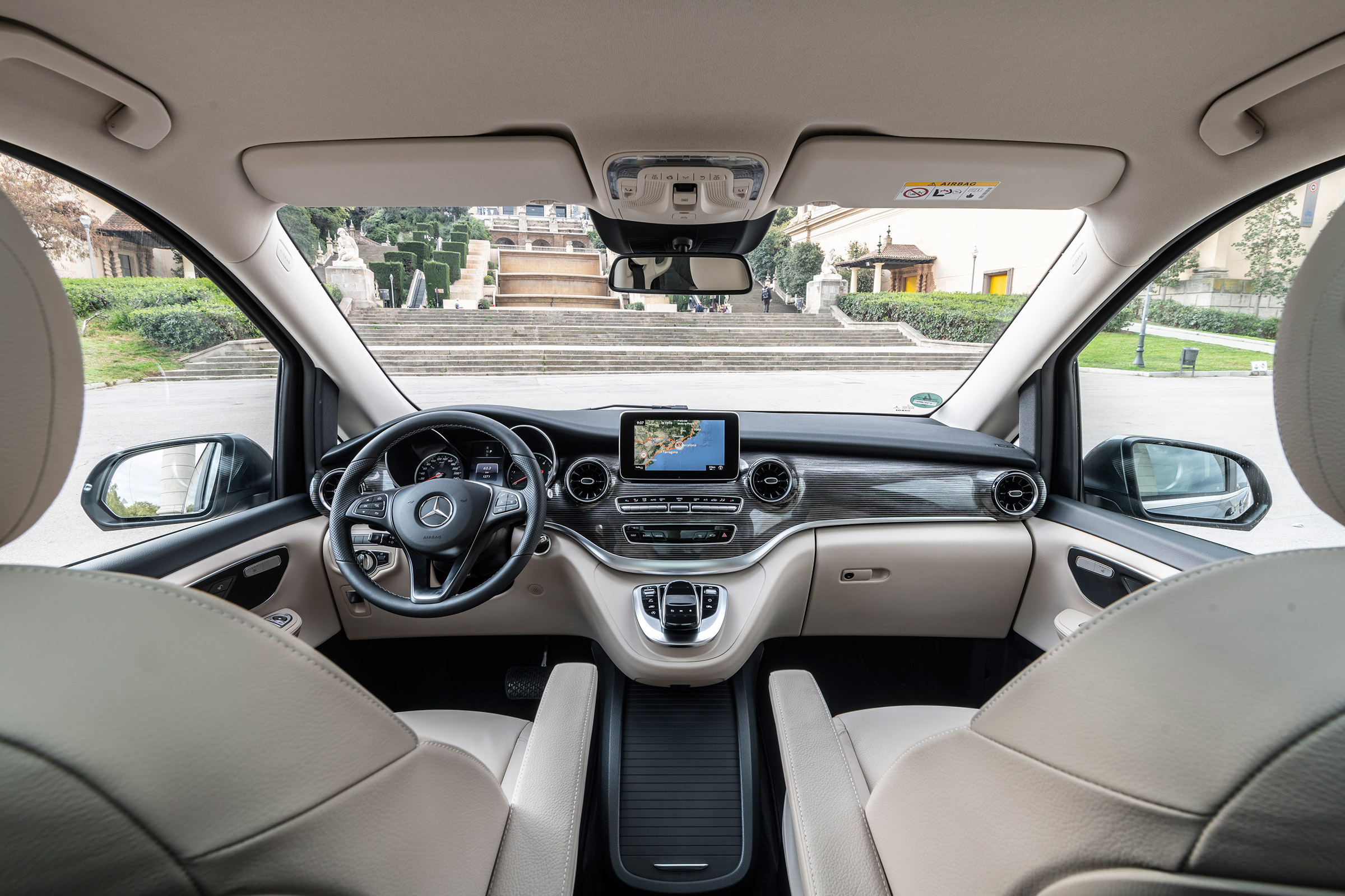 Mercedes V-Class - cabin