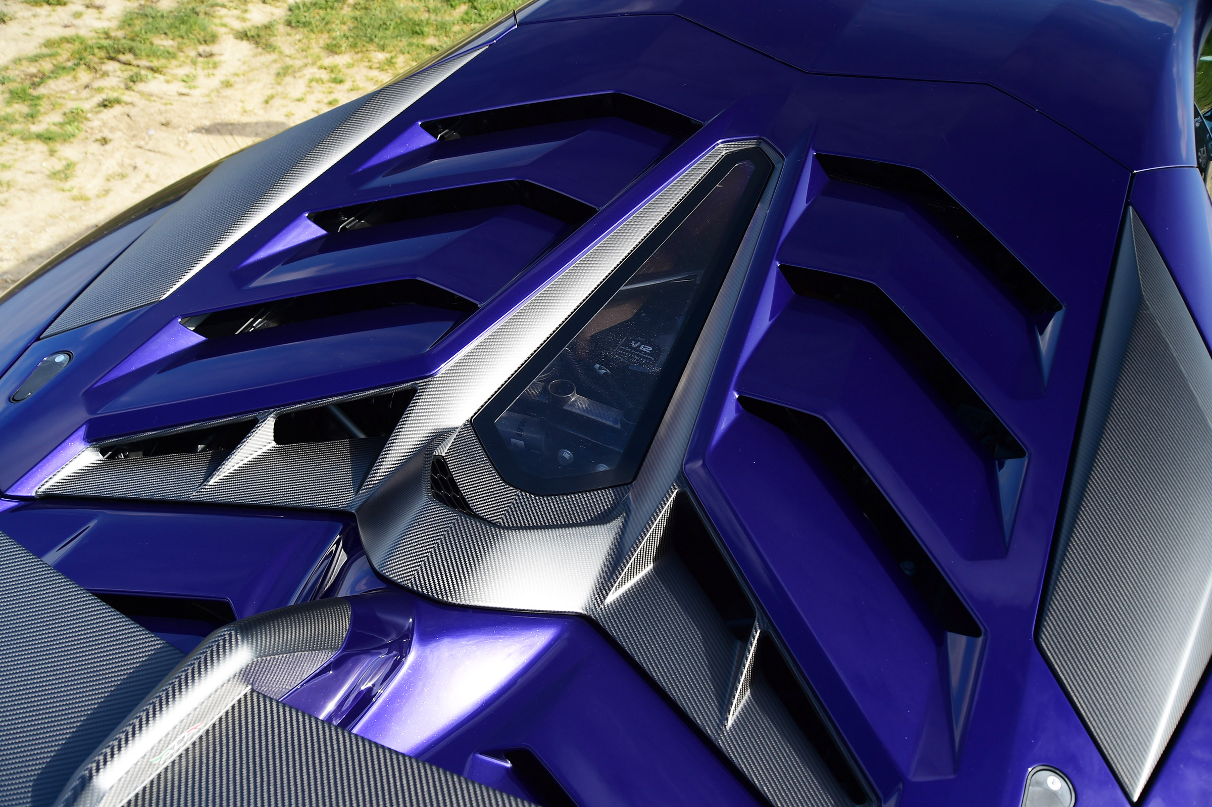 Lamborghini Aventador SVJ - engine