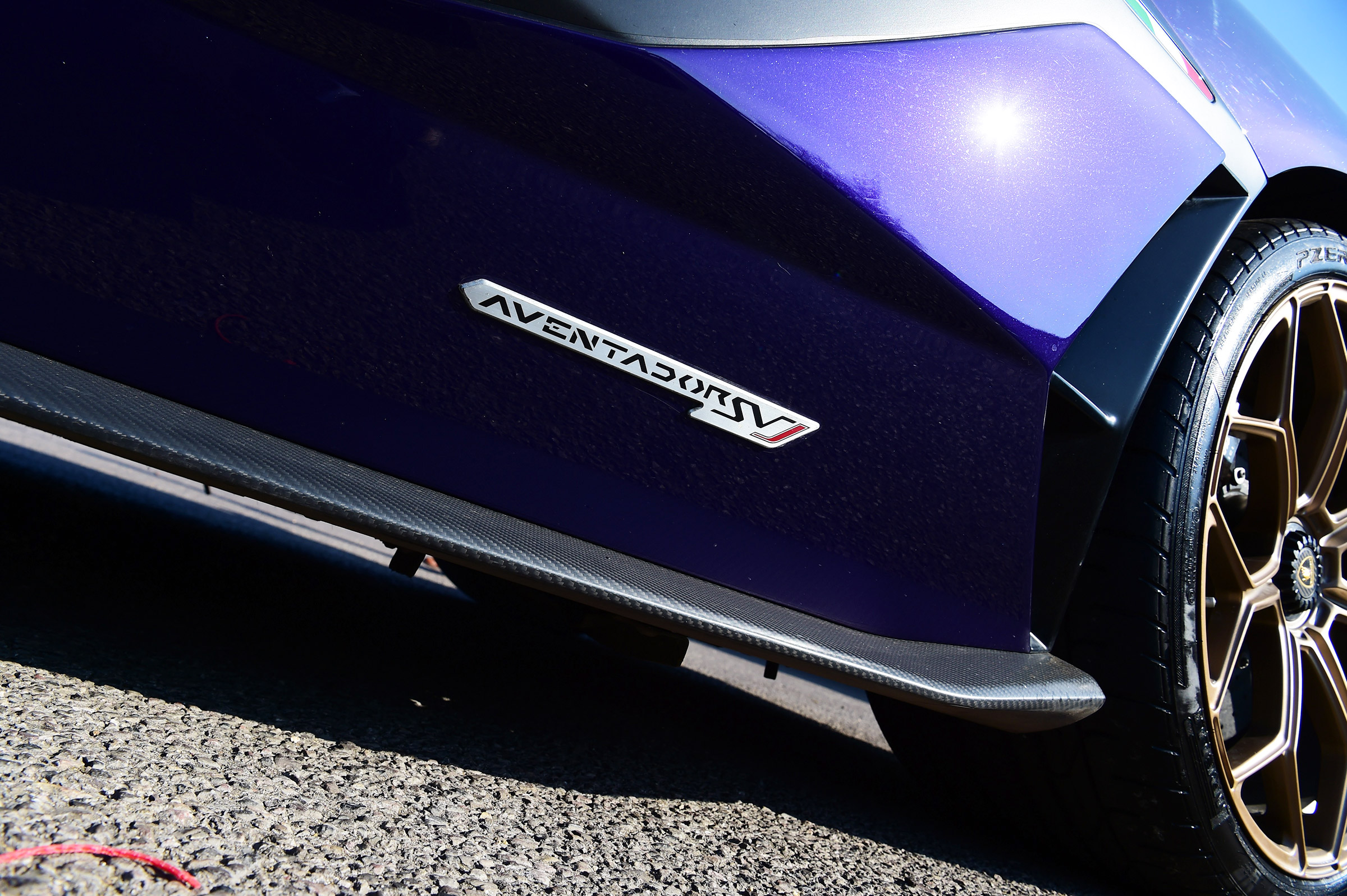 Lamborghini Aventador SVJ - side detail