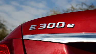 Mercedes E 300 e - rear badge