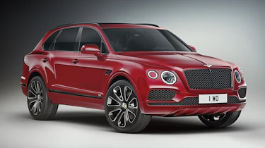Bentley Bentayga V8 Design Series - red
