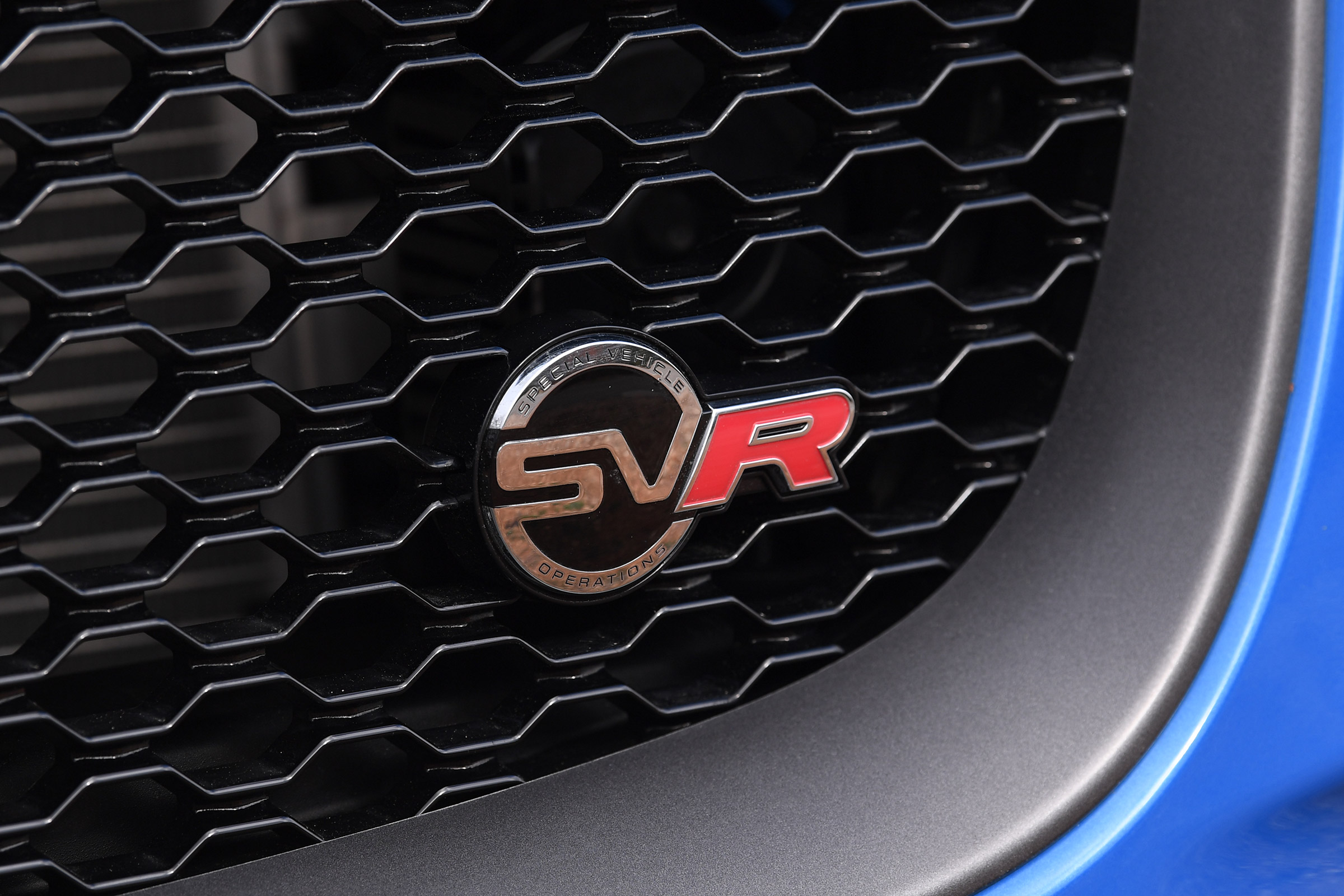 Jaguar F-Pace SVR - SVR badge