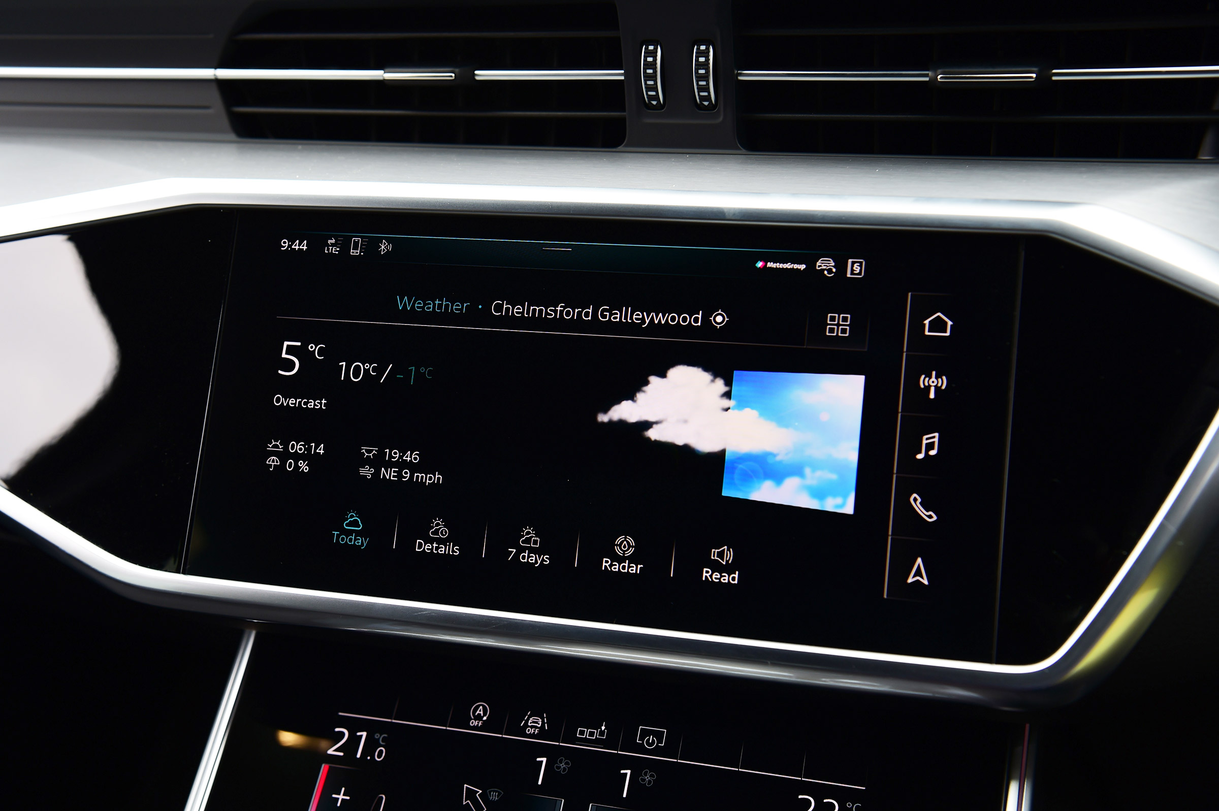 Audi A6 Avant 40 TDI long termer - weather
