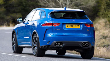 Jaguar F-Pace SVR - rear cornering