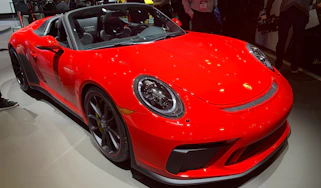 Porsche 911 Speedster - New York - front 3/4
