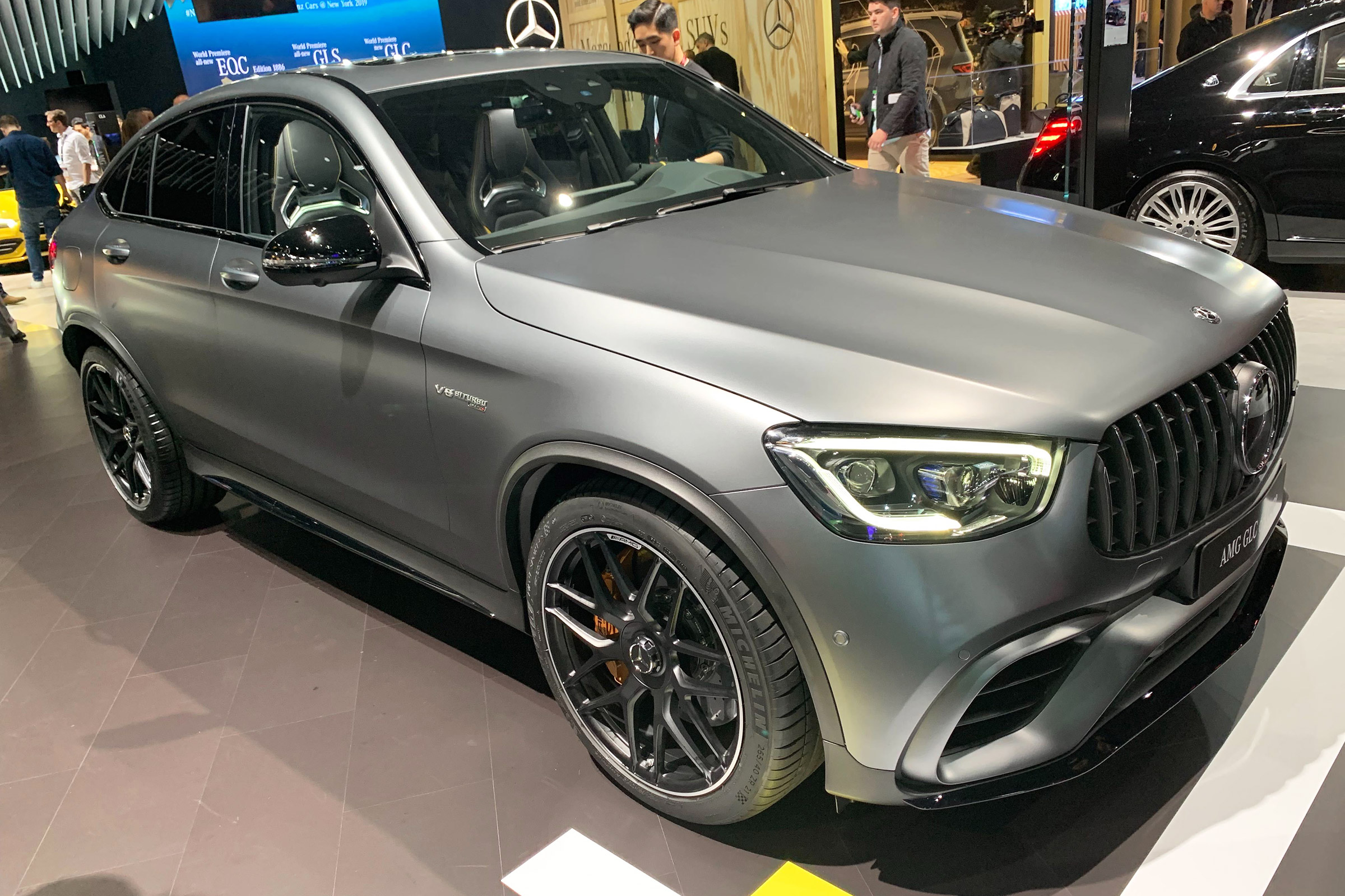 Mercedes-AMG GLC 63 S Coupe - New York front
