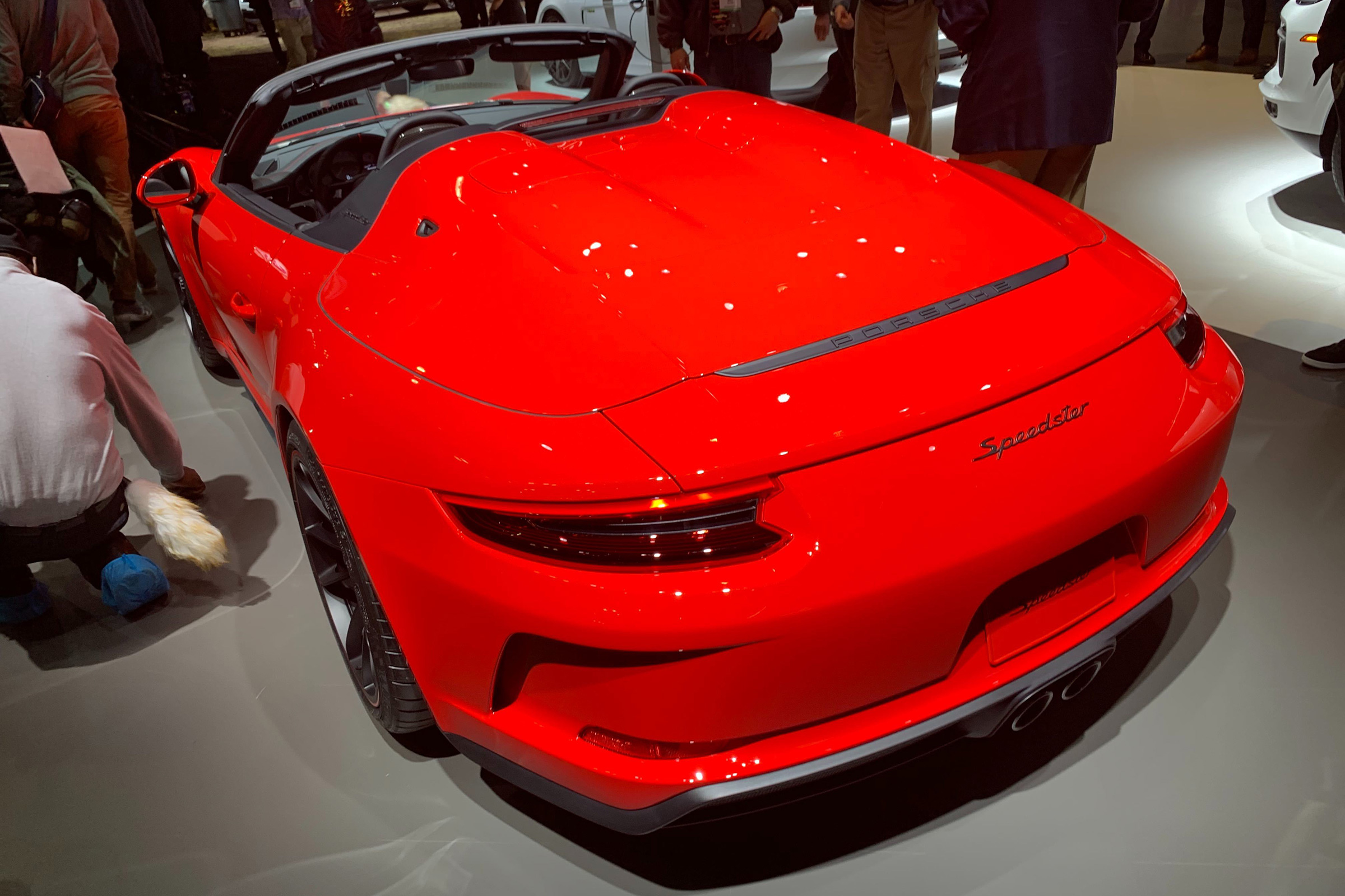 Porsche 911 Speedster - New York - rear 3/4