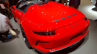 Porsche 911 Speedster - New York - rear 3/4