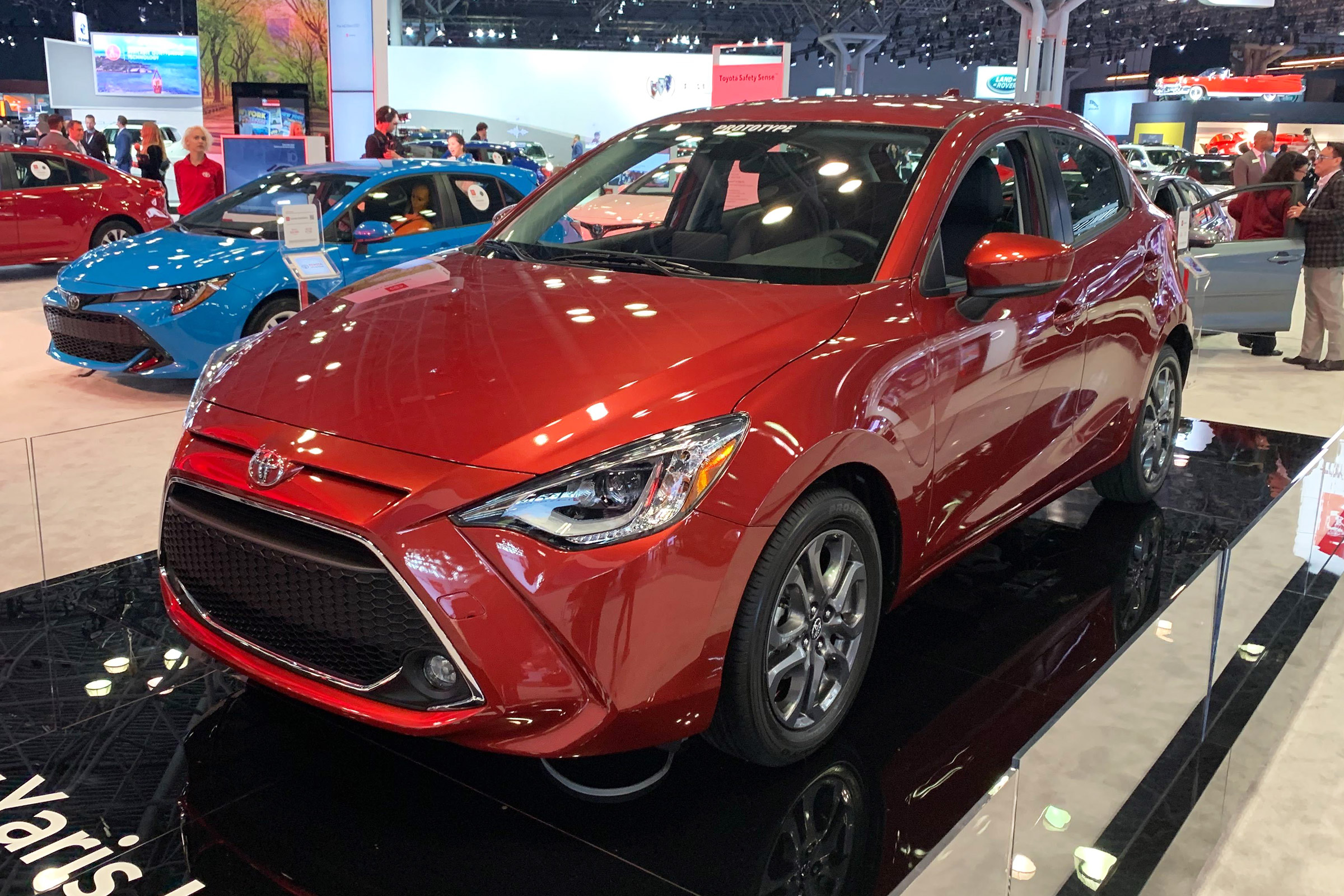 US Toyota Yaris - New York front