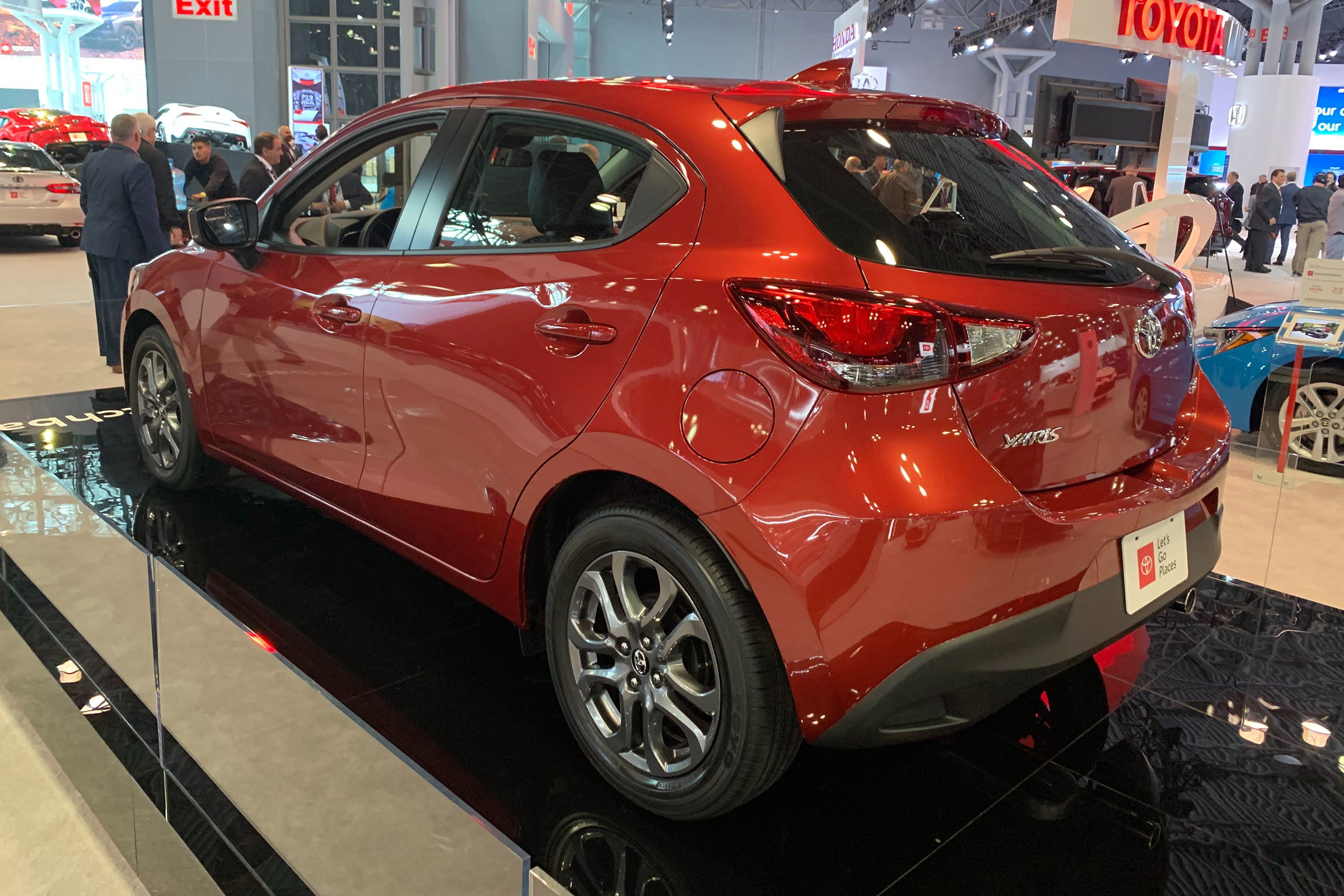 US Toyota Yaris - New York rear