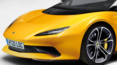 Lotus sports car - front detail (watermarked)