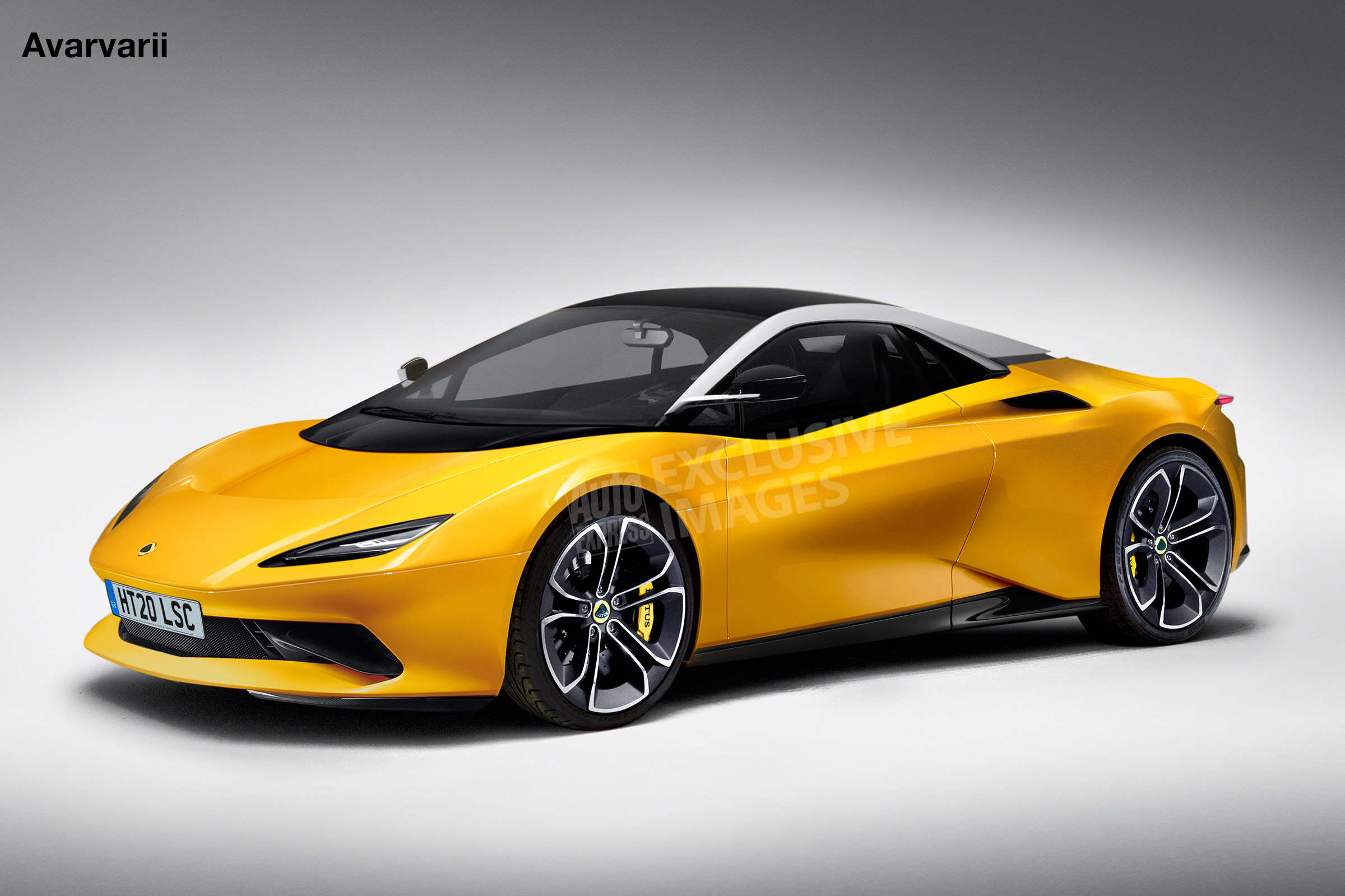 Lotus sports car - front (watermarked)