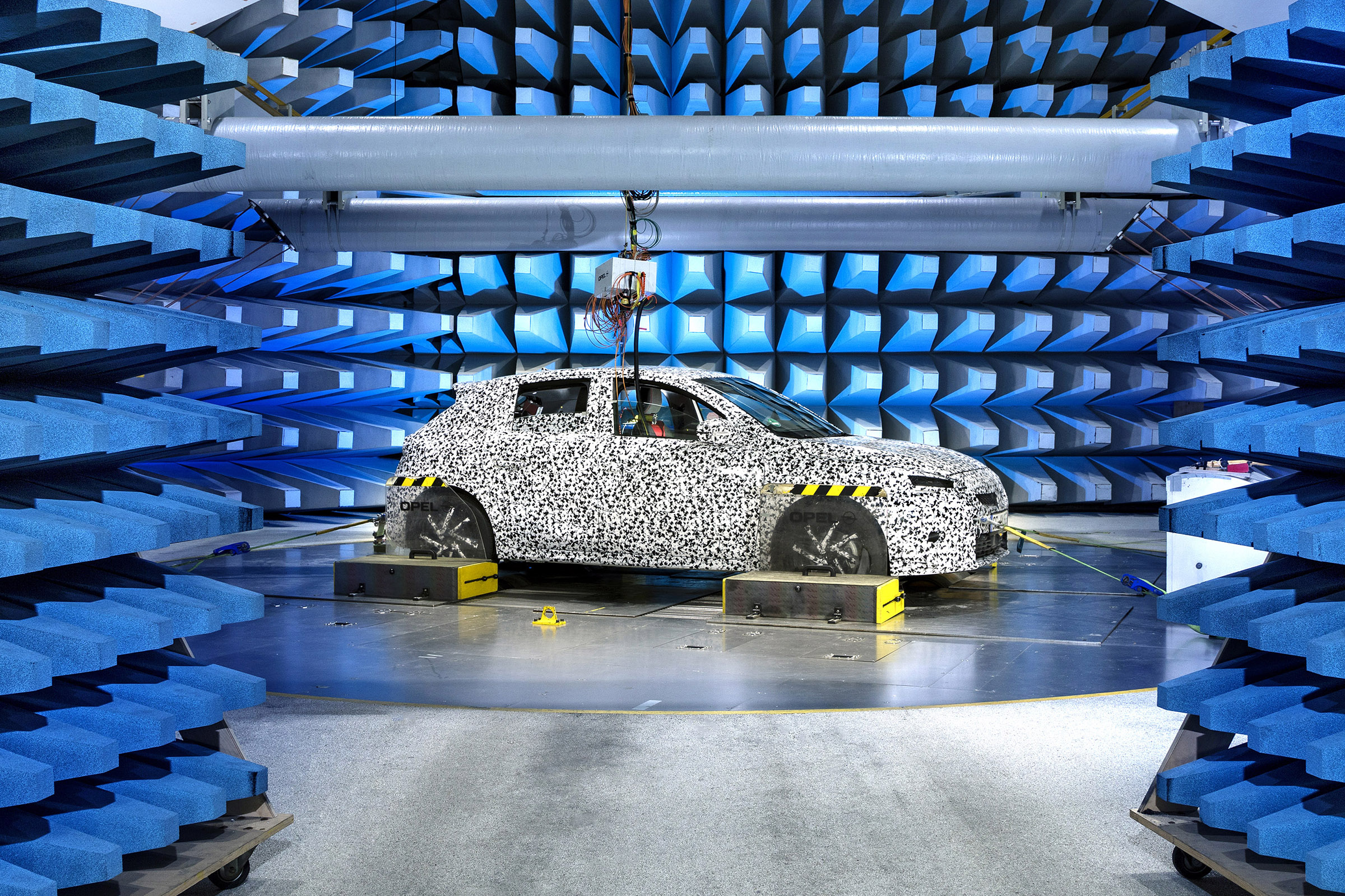 Vauxhall Corsa testing - front static