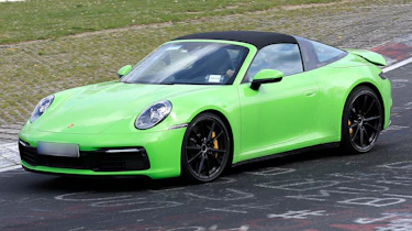 Porsche 911 Targa spies - front 3/4