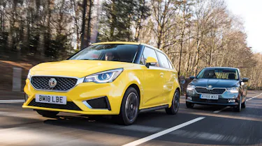 MG3 vs Skoda Fabia - header
