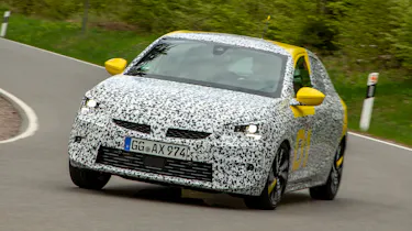 Vauxhall Corsa prototype - front