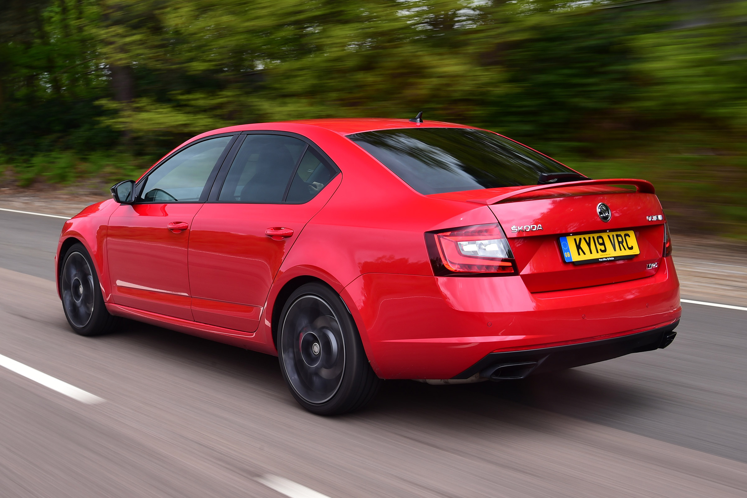 Skoda Octavia vRS Challenge - rear