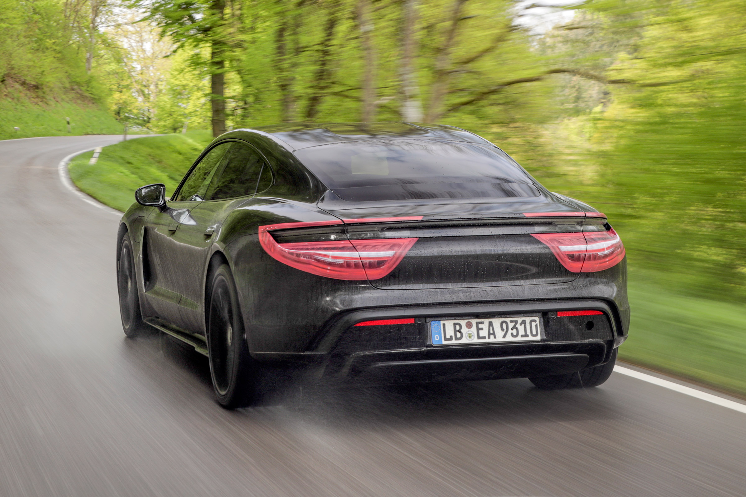 Porsche Taycan - rear