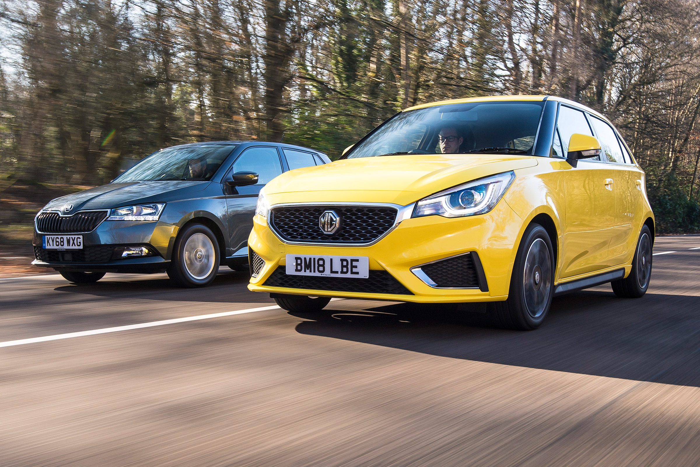 MG3 vs Skoda Fabia - head-to-head