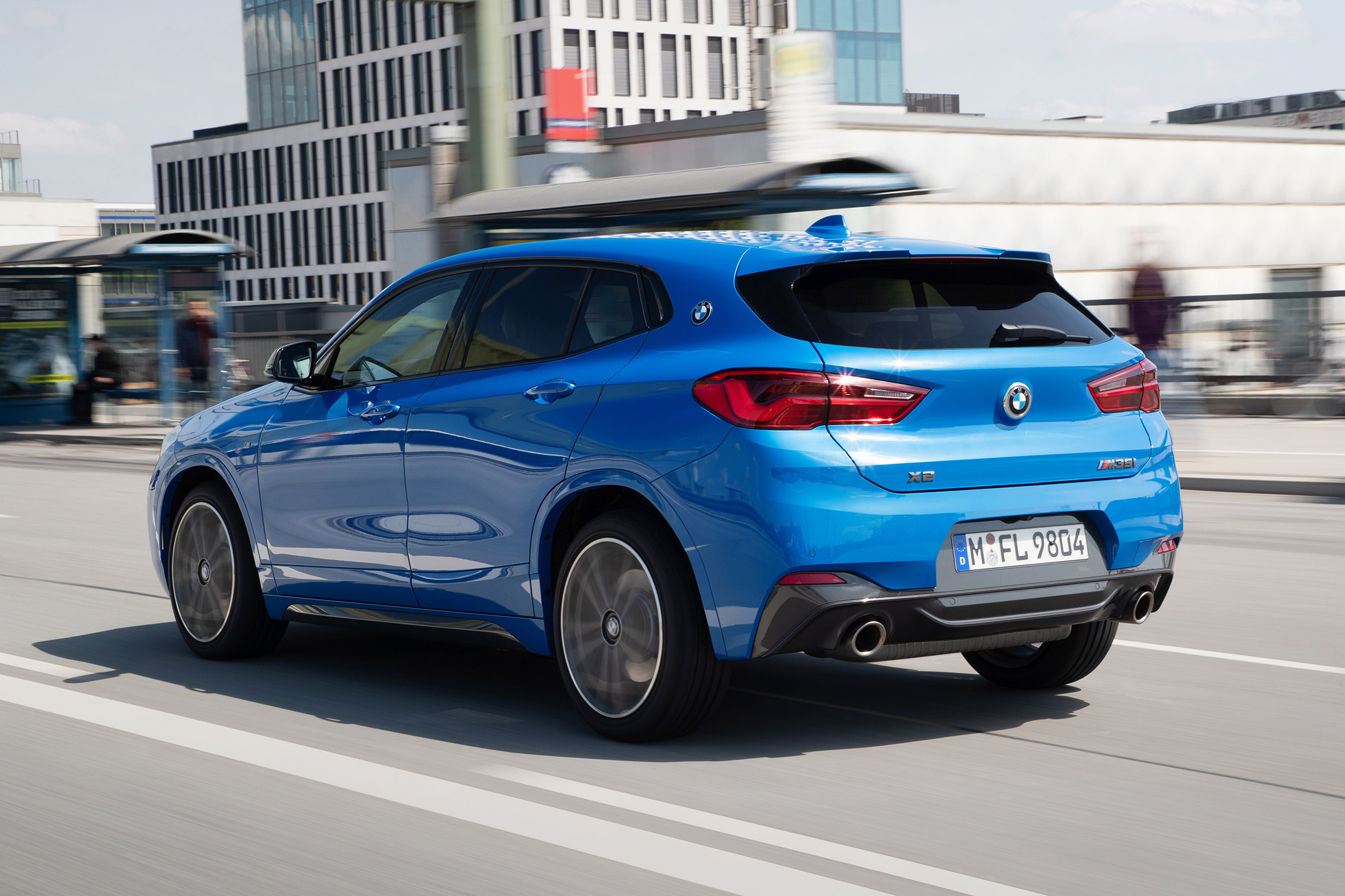 BMW X2 M35i - rear