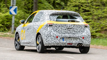 Vauxhall Corsa prototype - rear
