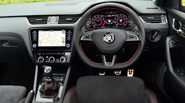 Skoda Octavia vRS Challenge - dash